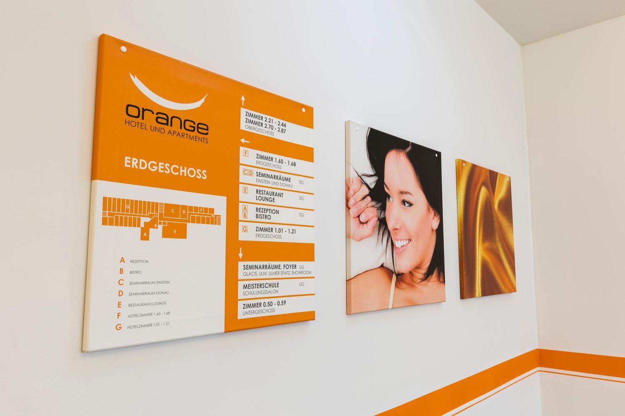 Orange Hotel Und Apartments Neu-Ulm Extérieur photo